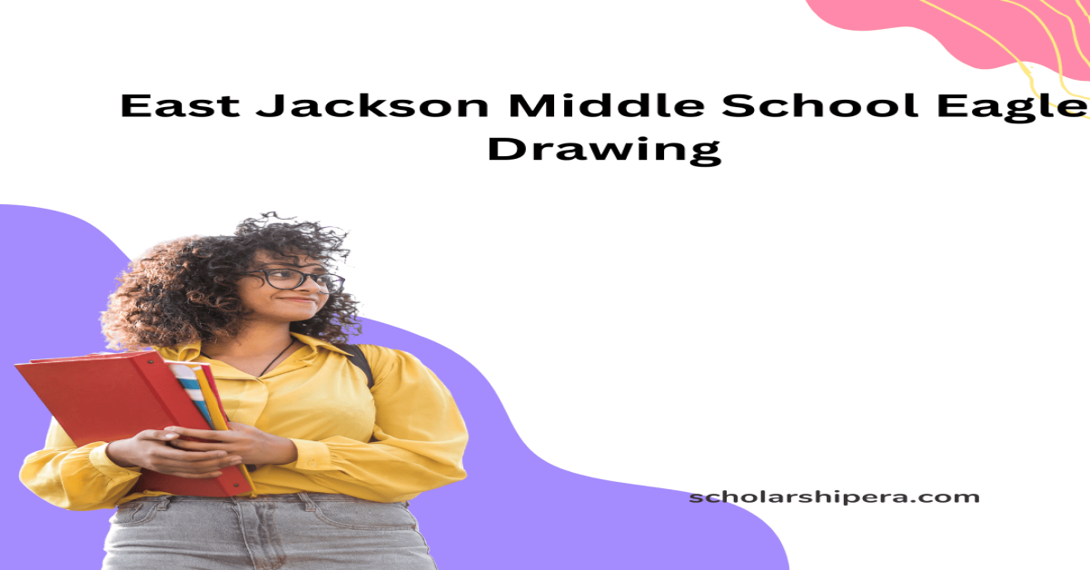 East Jackson Middle School Eagle Drawing